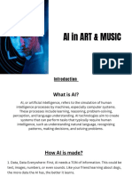 AI in ART&MUSIC