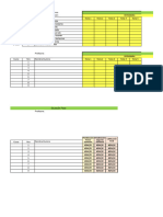 Planillas de Notas Semestrales y Anual 6° Año