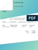 Facture Proforma Demareur 22