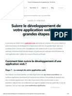 Suivre Le Développement de Son Application Web - Yes We Dev