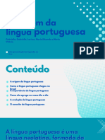 Slides Sobre A Origem Da Lingua Portuguesa