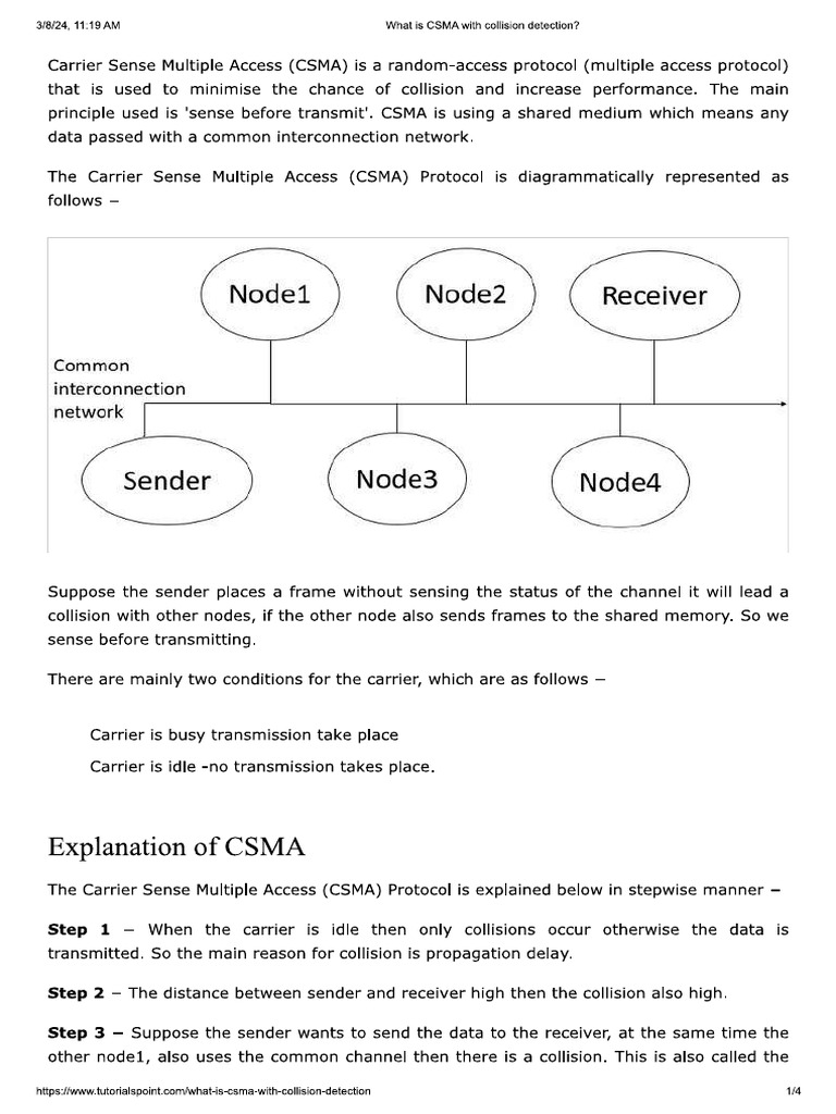 Csma CD | PDF