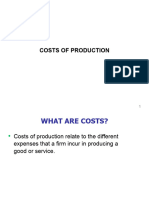 Costs of Production