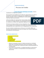 Ciclo del Proceso de Credito