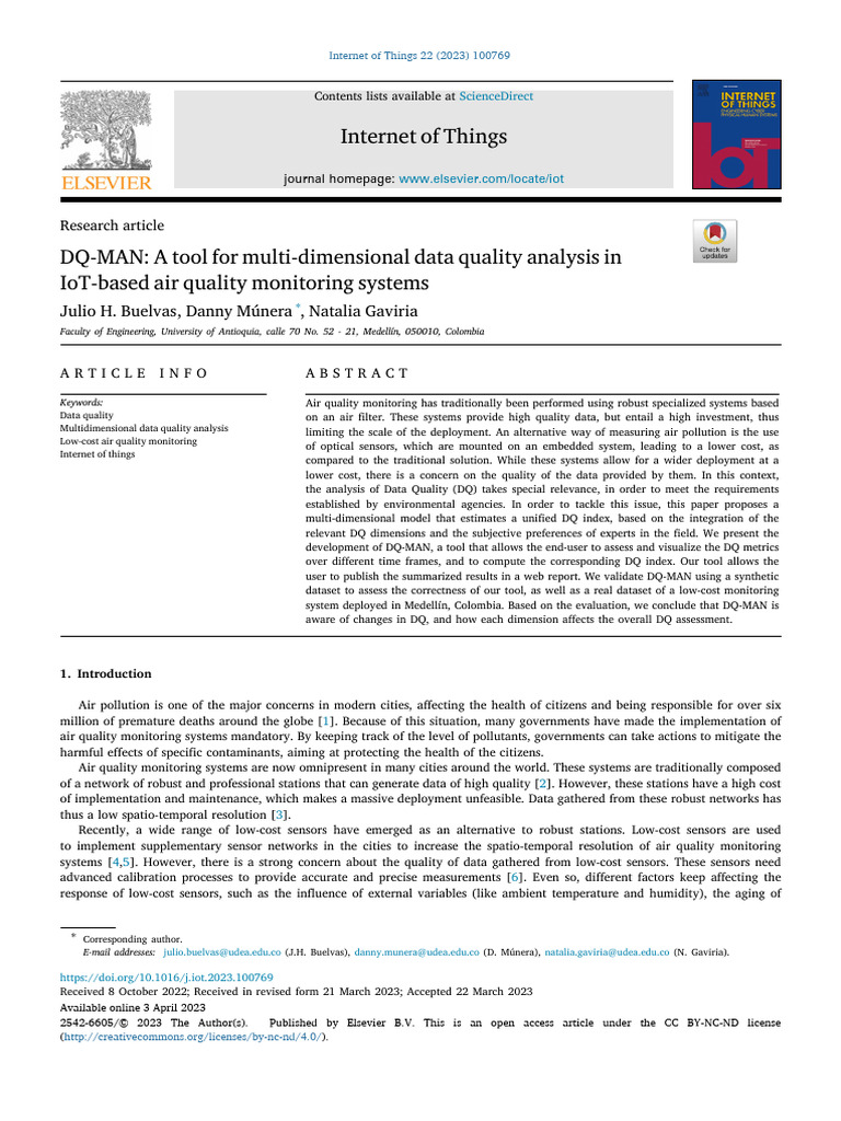 1 s2.0 S2542660523000926 Main | PDF | Accuracy And Precision | Data Quality