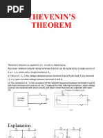 Thevenin Theorem