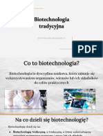 Biotechnologia Tradycyjna