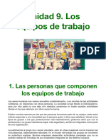 FOL Unidad 9. Los Equipos de Trabajo