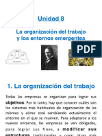 Unidad 8. La organización del trabajo y los entornos emergentes