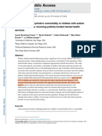 Characterizing Psychiatric Comorbidity in Children With ASD Receiving Publicly Funded Mental Health (2018)