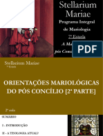 Aula 2 - Orientações mariológicas do pós Concílio - 7 Estrela_ «as orientações da questão mariológica» [2ª parte]