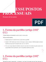 Ii - Pressupostos Processuais