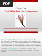 Selling and Sales Management CHP 1