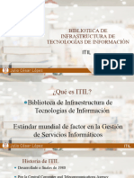 Biblioteca de Infrastructura de Tecnologías de Información