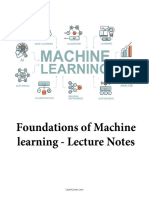 Machine Learning Notes 1