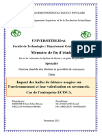 Gestion Durable Des Dechets Et Procedes de Traitement