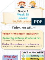 W30 Sentence Structure