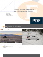 Electrical Modeling of Li-Ion Battery Cell Using Equivalent