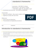 Introduction To Standards & Frameworks: Presentation Title