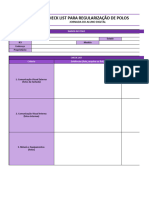 Checklist Regularização de Polos