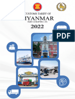 Customs Tariff of Myanmar 2022 (Updated)(19.12.2022)