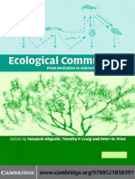 Ecological Communities Plant Mediation in Indirect Interaction Webs (Takayuki Ohgushi, Timothy P. Craig Etc.) (Z-Library)