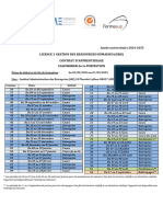 Calendrier L3 GRH