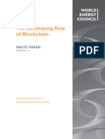 Full White Paper - The Developing Role of Blockchain
