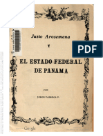 Justo Arosemena y El Estado Federal de Panama