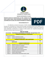 Nota Informativa #04 - SMV-Oficiais - Demais Áreas - 2024 Resultado PO