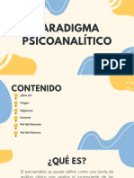 Paradigma Psicoanalitico