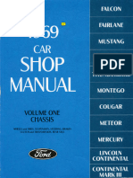 1969 Car Shop Manual - Body