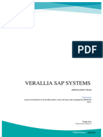 Verallia SAP system (Quick Chart)