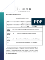 INFORME para Guillermo