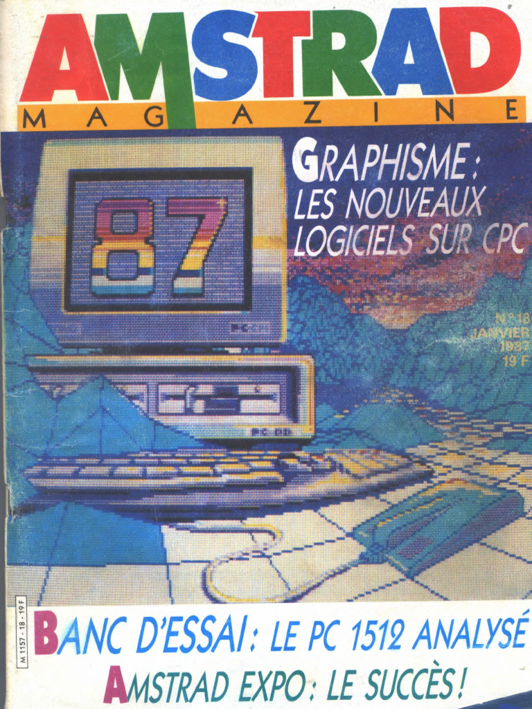 Numero 2 du magazine Amstrad PC - ABANDONWARE FRANCE
