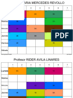 Horario Profesores