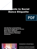 Social Dance Guidance and Etiquette