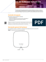 Aruba AP15 Installation Guide - ES