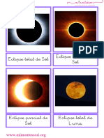 Tarjetas de Eclipses Letra Ligada