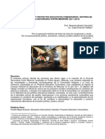 2014 - Artículo PO y Proyectos Educativos  - Jorge Vallejos
