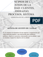 Principios de La Gestion