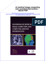 Handbook of Medical Image Computing and Computer Assisted Intervention Ebook PDF