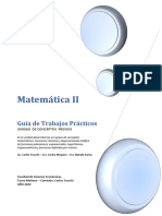 Guía de Ejercicios Matemática II -2024