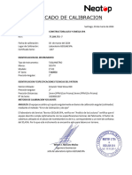 Taquimetro - Certificado de Calibracion-Et-02-1147