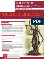 Boletín #1 Delito y Libertad - Estudio Jurídico Vásquez Boyer & Abogados Asociados