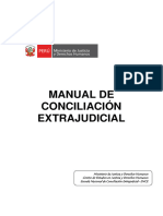 Manual de Conciliacion Extrajudicial