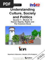 Ucsp q1 Mod10 Human Dignity Rights v5