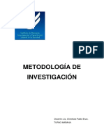 Metodología de la Investigación Recopilación Bibliográfica 2020 -IDICSA