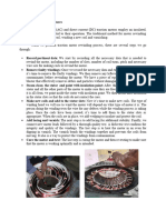 Motor Rewinding Procedures