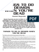 Things To Do in Deimos When You're Dead - Alastair Reynolds (September-October 2022)